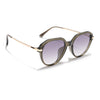 Voyage Select Round Sunglasses (Grey & Clear Lens | Olive Frame - SLMG6274)