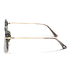 Voyage Select Round Sunglasses (Grey & Clear Lens | Olive Frame - SLMG6274)
