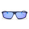Voyage Select Rectangle Sunglasses (Blue Lens | Blue Frame - SLPMG6202)