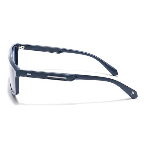Voyage Select Rectangle Sunglasses (Blue Lens | Navy Blue Frame - SLPMG6203)