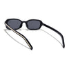Sento | Black Rectangle Sunglasses  | MG9259