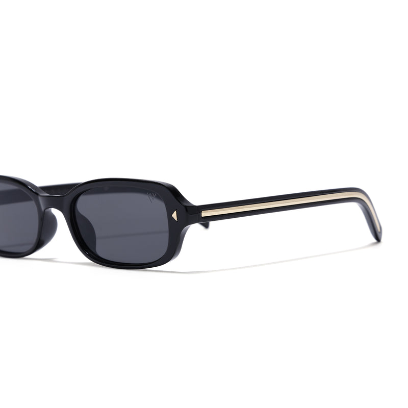 Sento | Black Rectangle Sunglasses  | MG9259