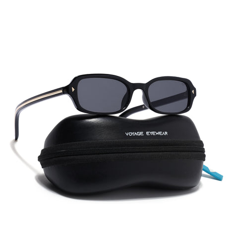 Sento | Black Rectangle Sunglasses  | MG9259