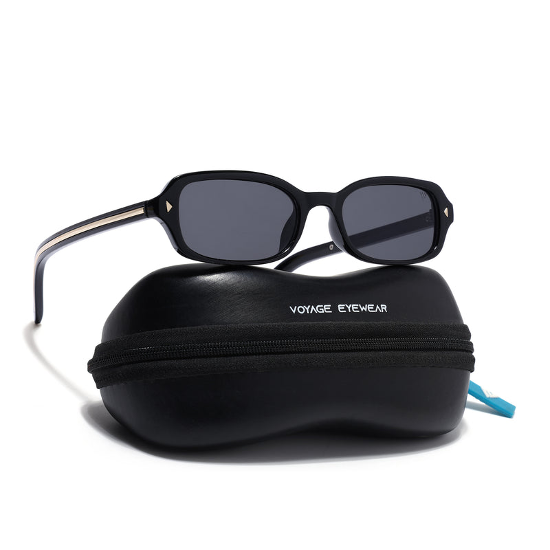 Sento | Black Rectangle Sunglasses  | MG9259