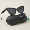 Violet & Clear Cateye Sunglasses (9170MG4095)