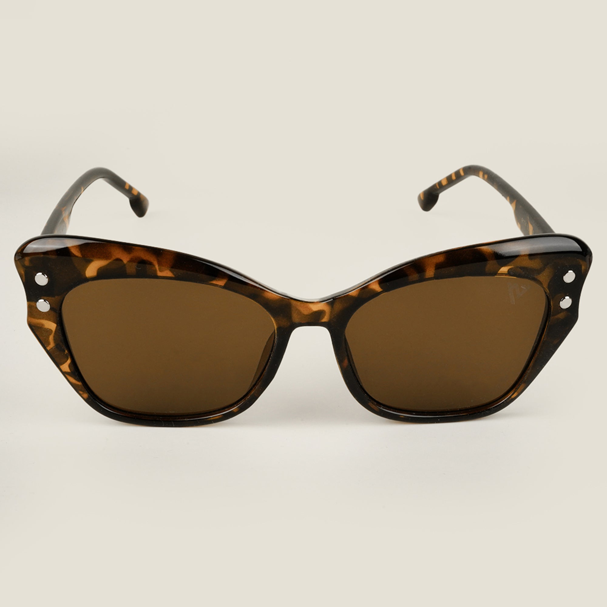Voyage Demin Brown Cateye Sunglasses for Women (9174MG4108)