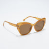 Light Brown Cateye Sunglasses (9174MG4109)