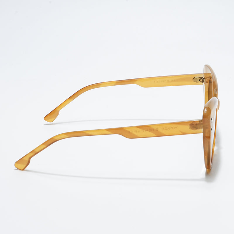 Light Brown Cateye Sunglasses (9174MG4109)