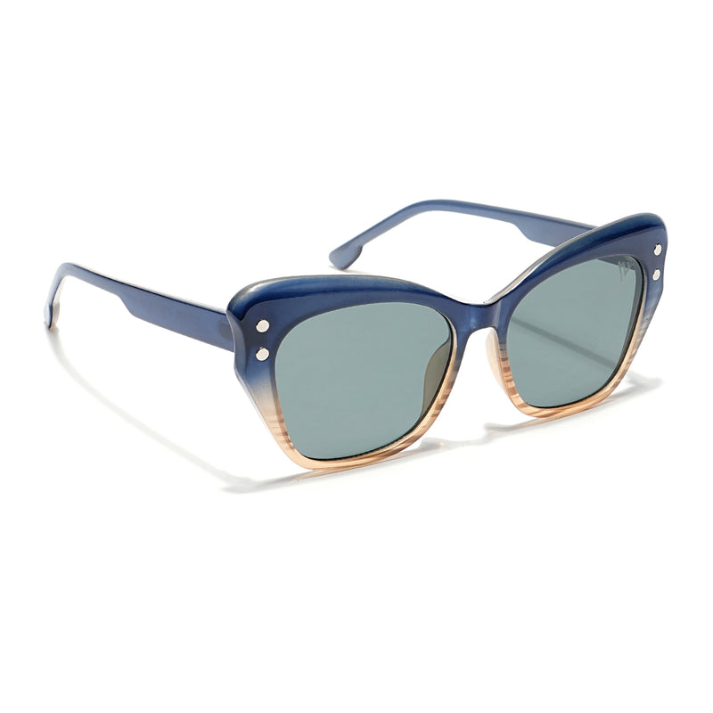 Olive Cateye Sunglasses (9174MG4110)