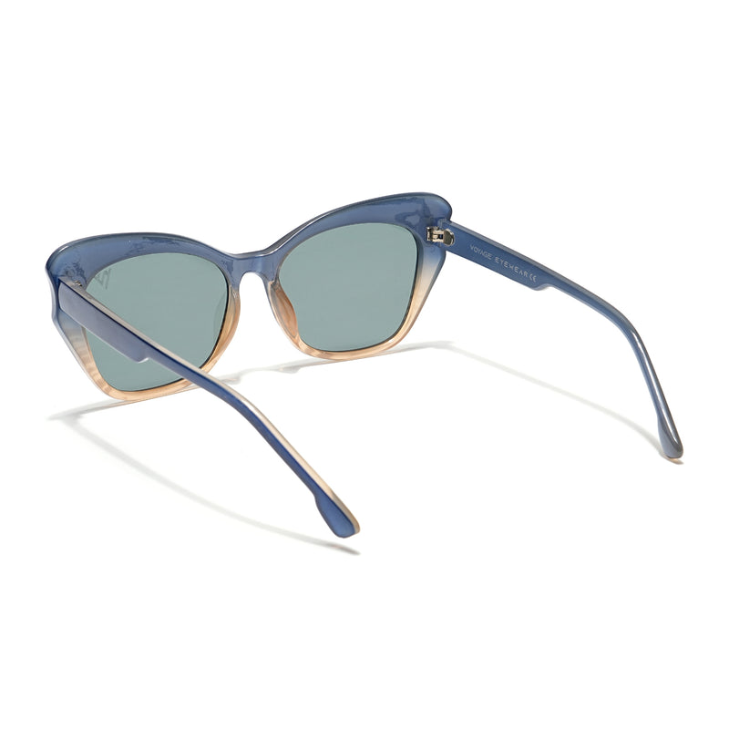 Olive Cateye Sunglasses (9174MG4110)