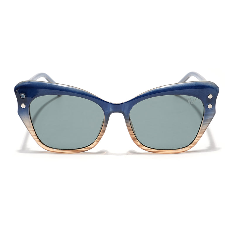 Olive Cateye Sunglasses (9174MG4110)