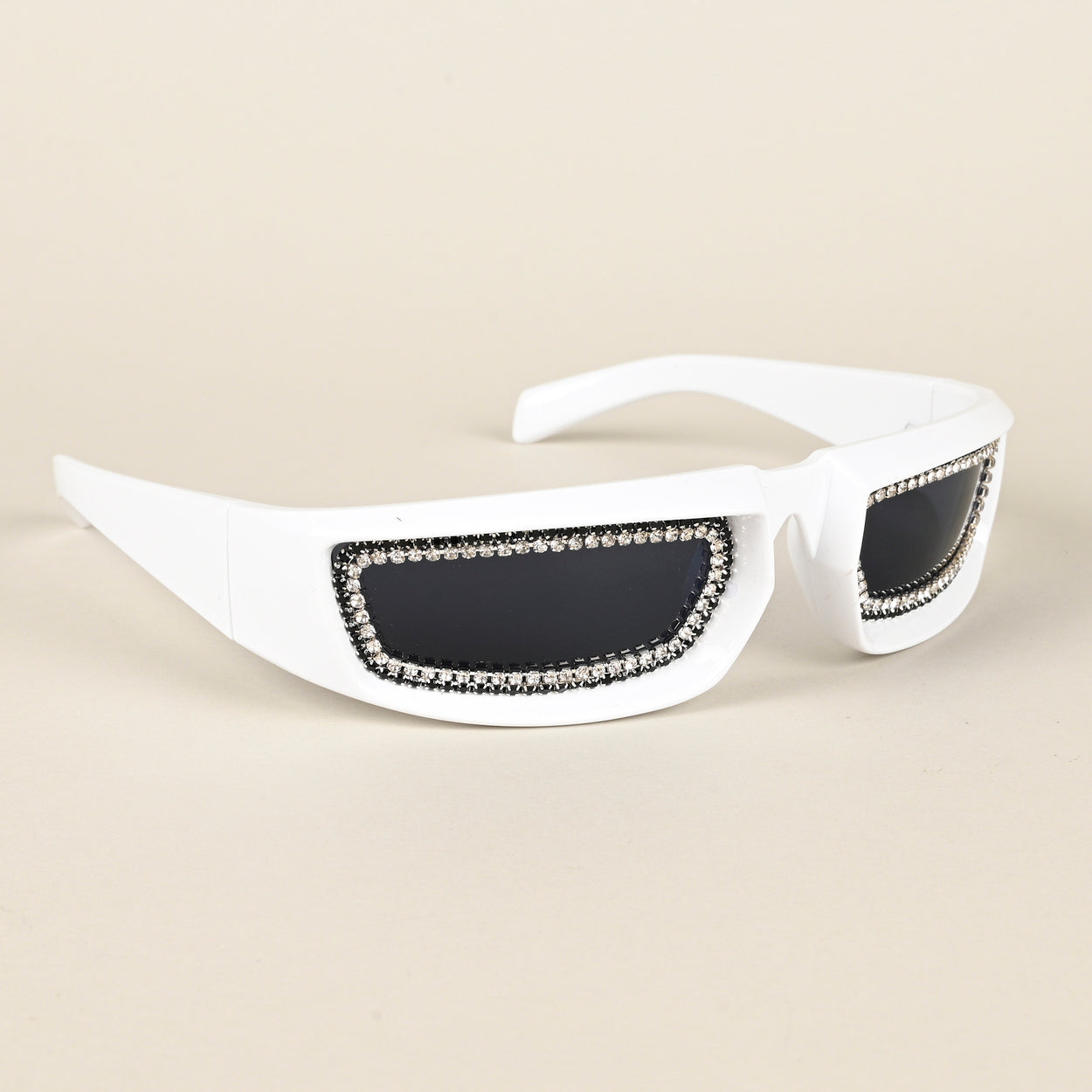 Voyage Black Wrap-Around Sunglasses for Men & Women (9182MG4353)