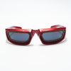 Black Wrap-Around Sunglasses - MG4355