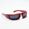 Black Wrap-Around Sunglasses - MG4355