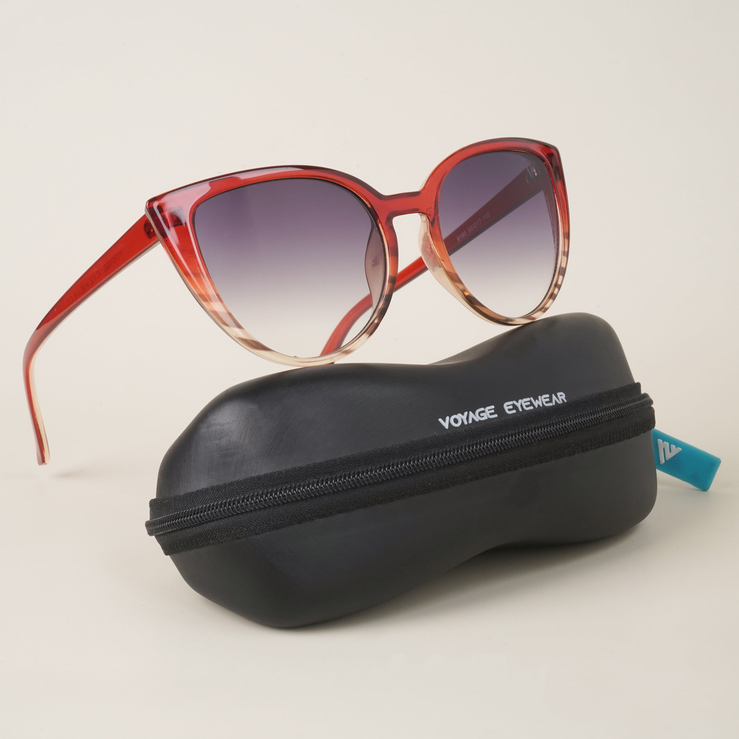 Voyage Violet & Clear Cateye Sunglasses for Women (9190MG4106)