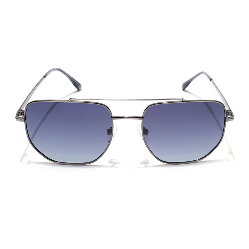 Voyage Select Square Sunglasses (Grey Lens | Silver Frame - SLPMG5951)