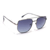 Voyage Select Square Sunglasses (Grey Lens | Silver Frame - SLPMG5951)