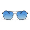 Voyage Select Square Sunglasses (Blue Lens | Black Frame - SLPMG5962)