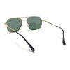 Voyage Select Square Sunglasses (Olive Lens | Golden Frame - SLPMG5963)