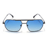 Voyage Select Square Sunglasses (Blue Lens | Black Frame - SLPMG5957)