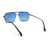 Voyage Select Square Sunglasses (Blue Lens | Black Frame - SLPMG5957)