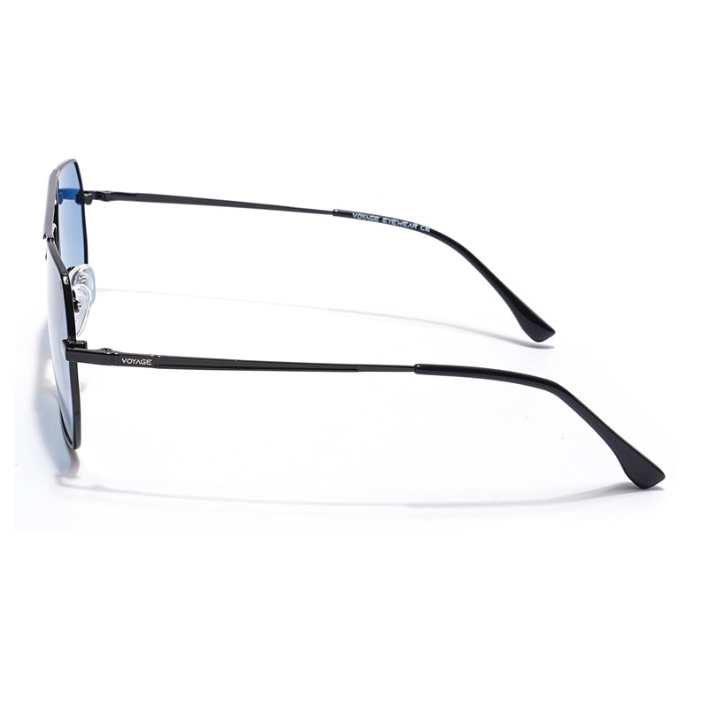 Voyage Select Square Sunglasses (Blue Lens | Black Frame - SLPMG5957)