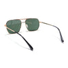 Voyage Select Square Sunglasses (Olive Lens | Golden Frame - SLPMG5958)