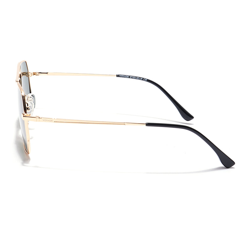Voyage Select Square Sunglasses (Olive Lens | Golden Frame - SLPMG5958)