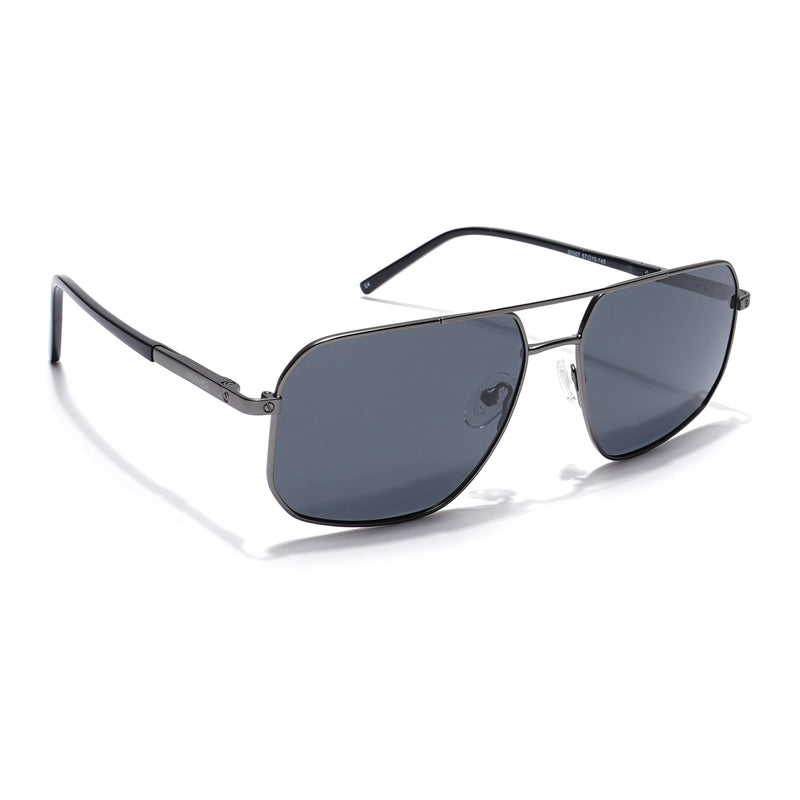 Voyage Select Square Sunglasses (Grey Lens | Grey Frame - SLPMG5946)