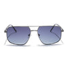Voyage Select Square Sunglasses (Grey Lens | Silver Frame - SLPMG5948)