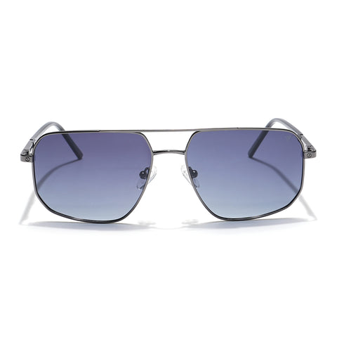 Voyage Select Square Sunglasses (Grey Lens | Silver Frame - SLPMG5948)