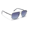 Voyage Select Square Sunglasses (Grey Lens | Silver Frame - SLPMG5948)