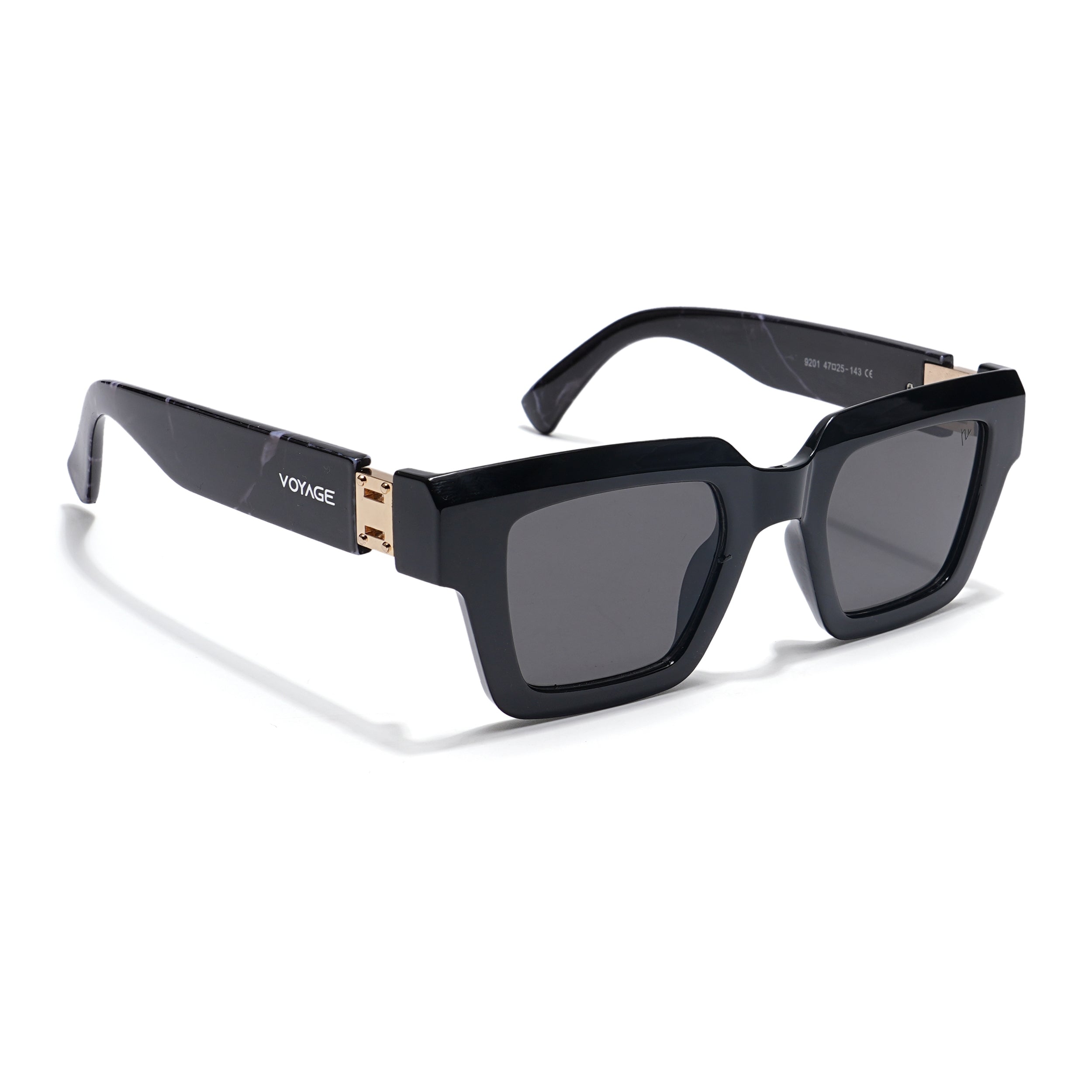 Wayfarer Sunglasses (Black Lens | Black Frame - MG5800)