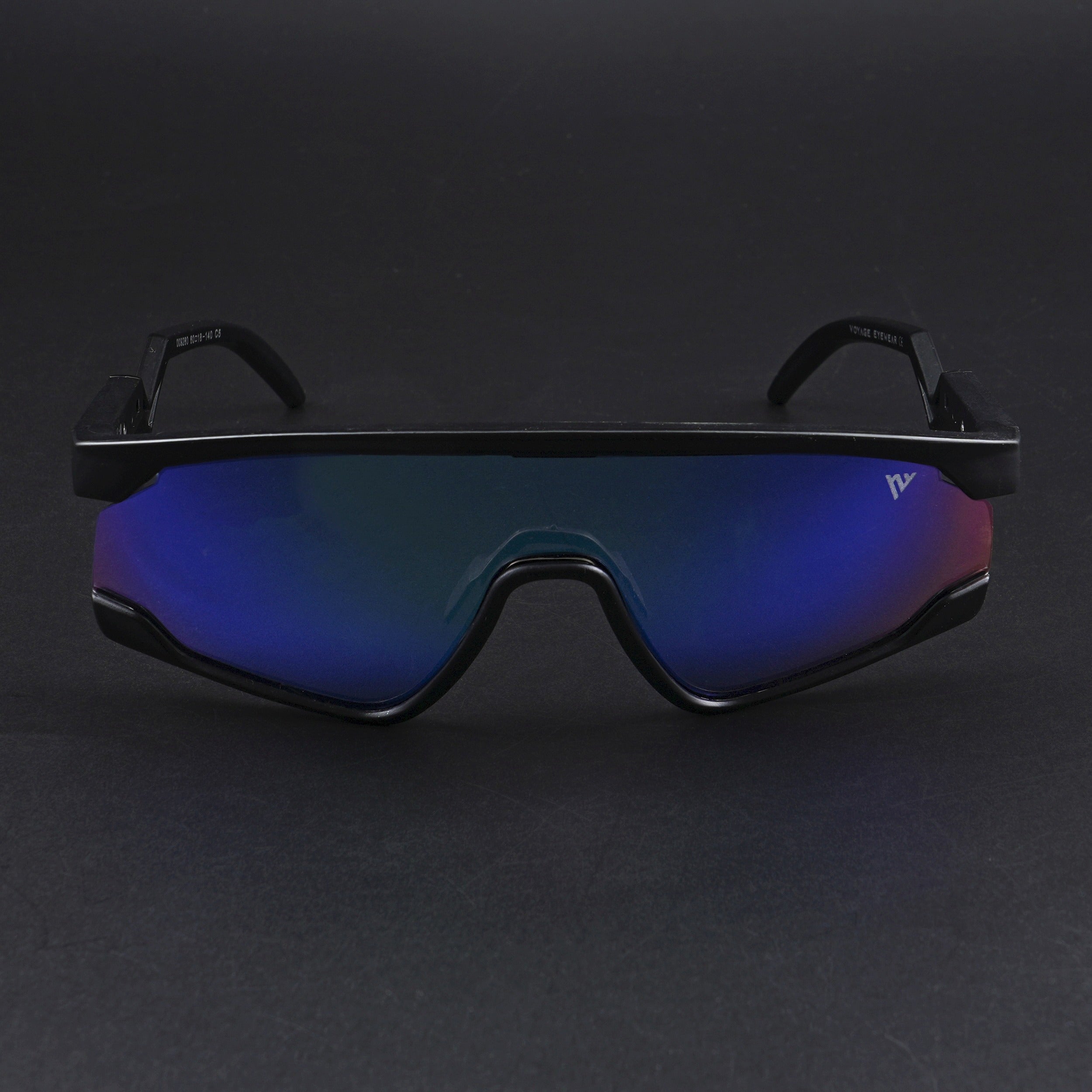 Drift Z | Black Polarized Sunglasses (Multicolor Lens - PMG6267)