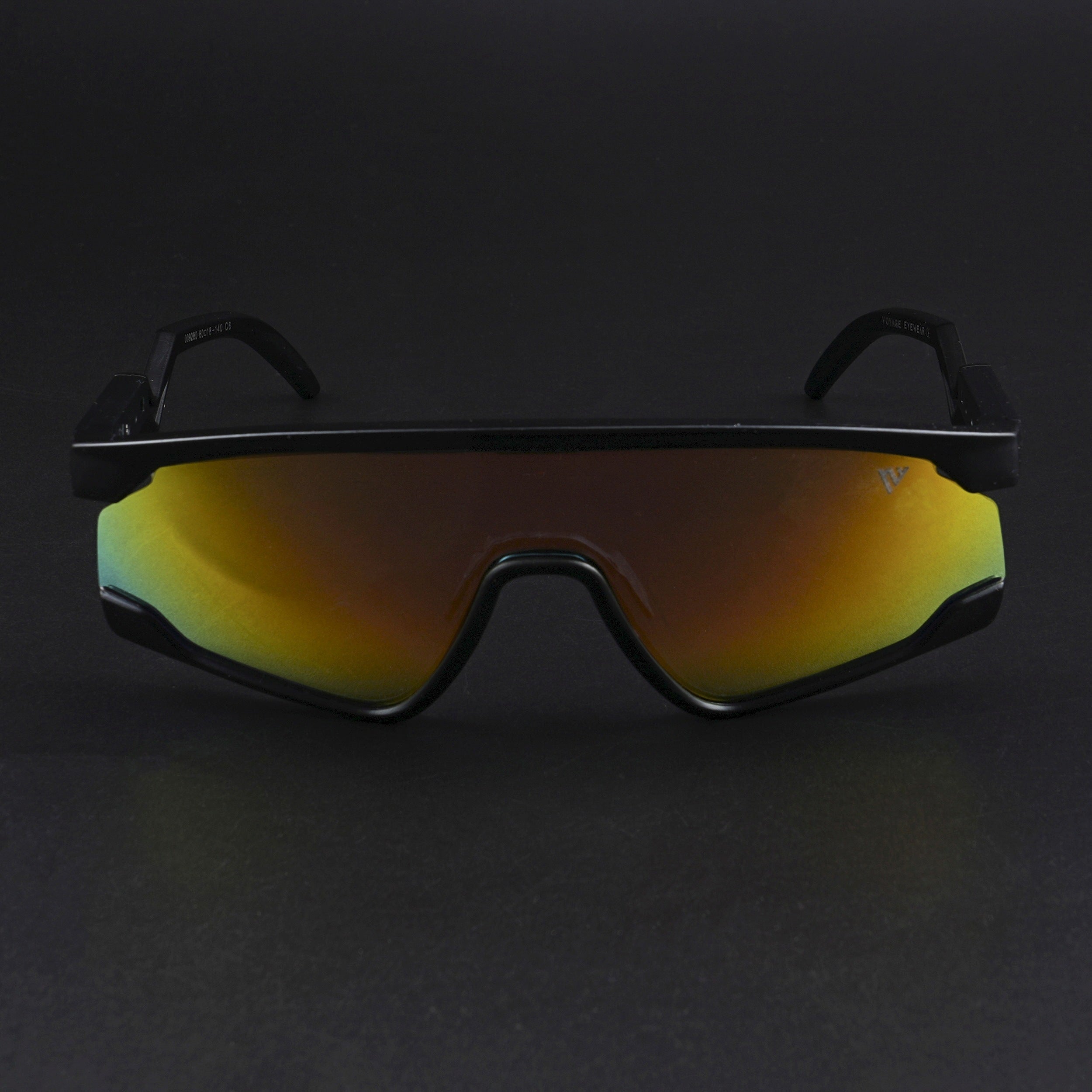 Drift Z | Black Polarized Sunglasses (Multicolor Lens - PMG6268)