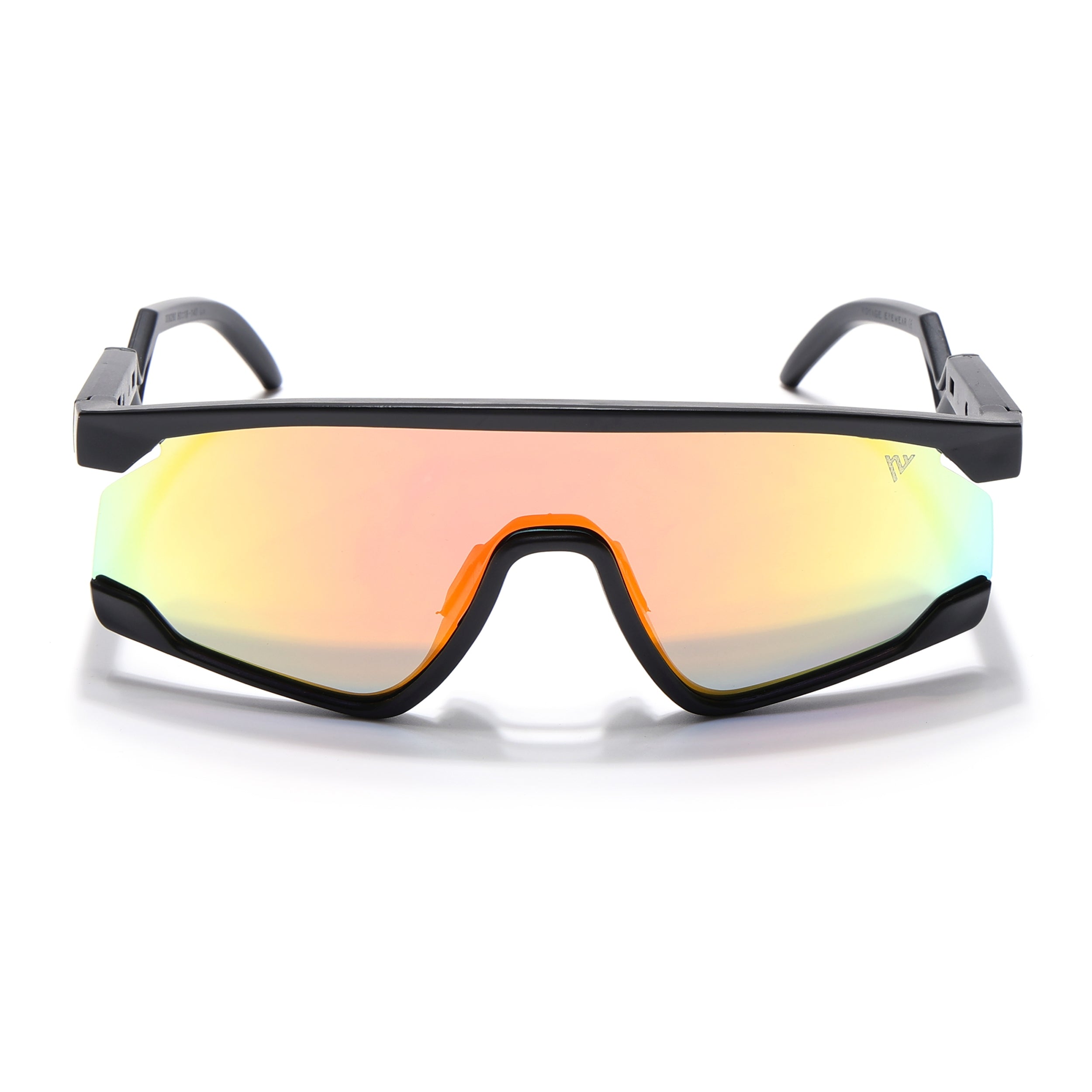 Drift Z | Black Polarized Sunglasses (Multicolor Lens - PMG6268)
