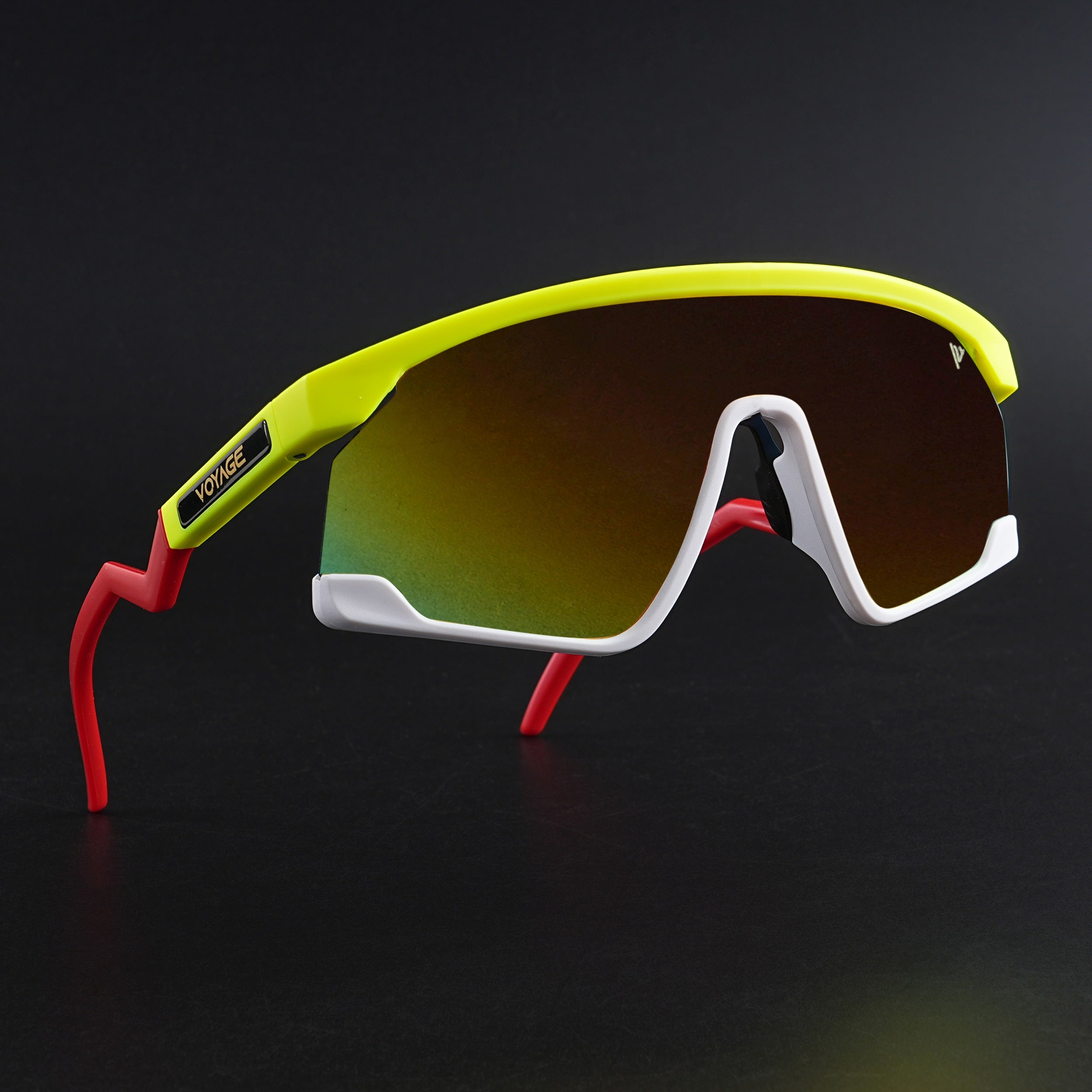Drift Z | Green Polarized Sunglasses (Multicolor Lens - PMG6269)