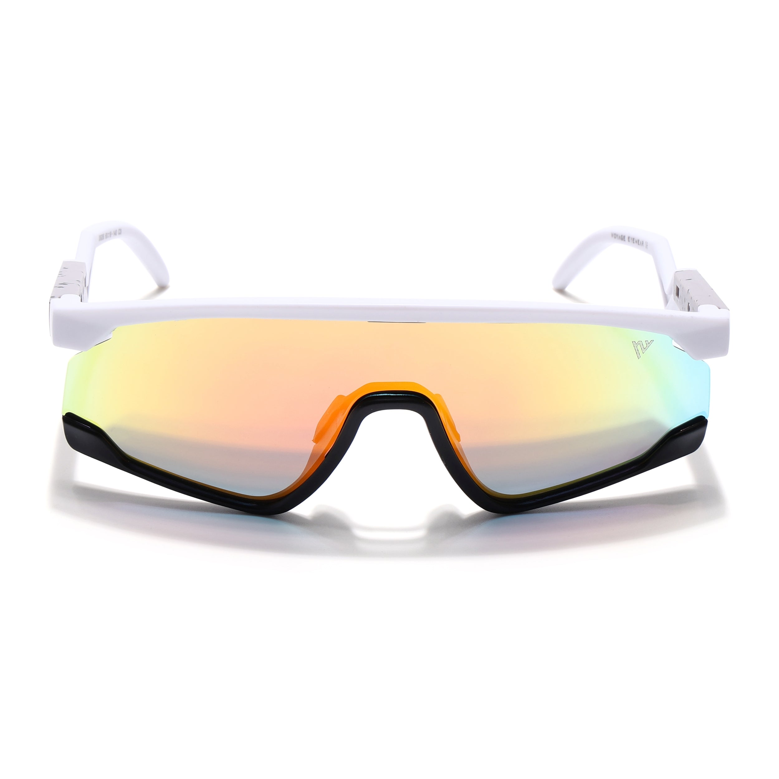 Drift Z | White Polarized Sunglasses (Multicolor Lens - PMG6270)
