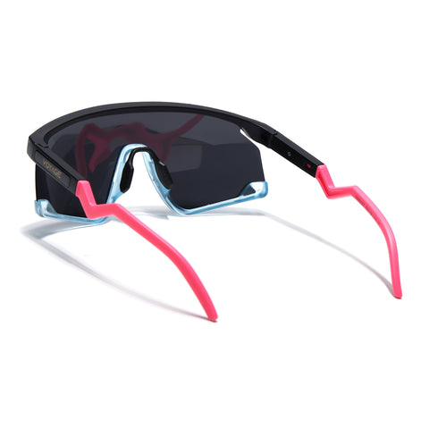 Drift Z | Black & Blue Polarized Sunglasses (Black Lens - PMG7037)