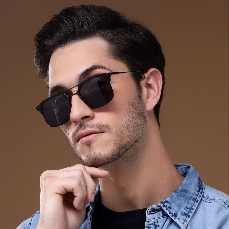 Wayfarer Black Sunglasses - MG5210