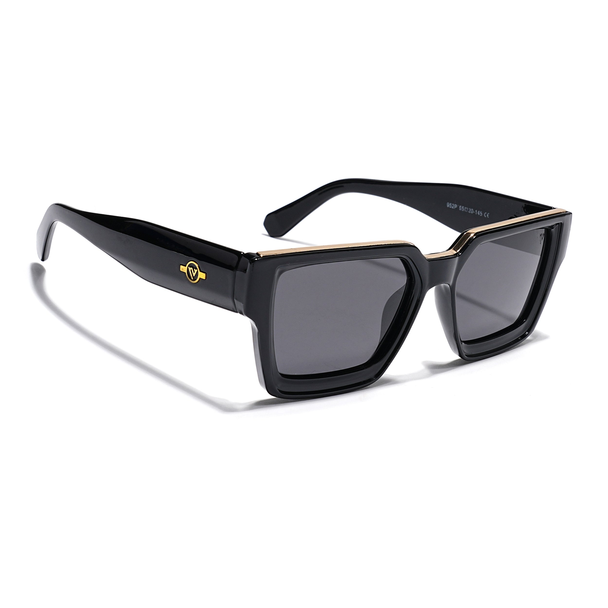 Phantom | Black Wayfarer Sunglasses - MG3669