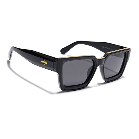 Phantom X | Black Polarized Wayfarer Sunglasses - PMG4114