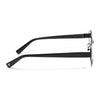 Sable | Oval Sunglasses for Men & Women (Black Lens | Black Frame - MG6893)