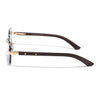 Rimless Sunglasses (Black Lens | Golden Frame - MG8981)