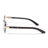 Rimless Sunglasses (Grey Lens | Golden Frame - MG8982)
