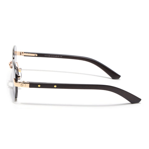 Rimless Sunglasses (Grey Lens | Golden Frame - MG8982)