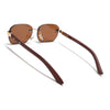 Rimless Sunglasses (Brown Lens | Golden Frame - MG8983)