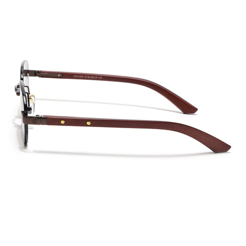 Rimless Sunglasses (Olive Lens | Brown Frame - MG8984)