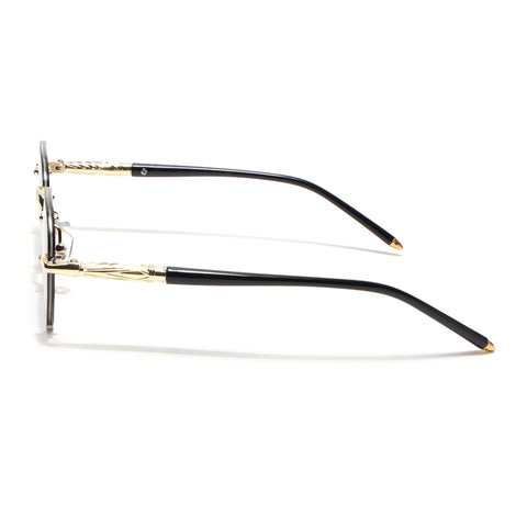 Rimless Sunglasses (Grey Lens | Golden Frame - MG8986)