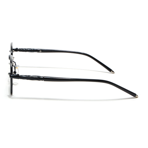 Rimless Sunglasses (Green Lens | Black Frame - MG8989)